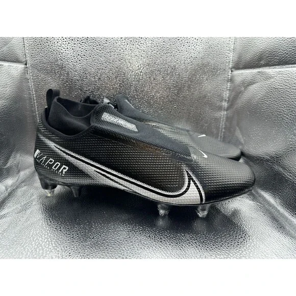 Size 13.5 Nike Vapor Edge Pro 360 Black Detach Football Cleats CZ5574-001